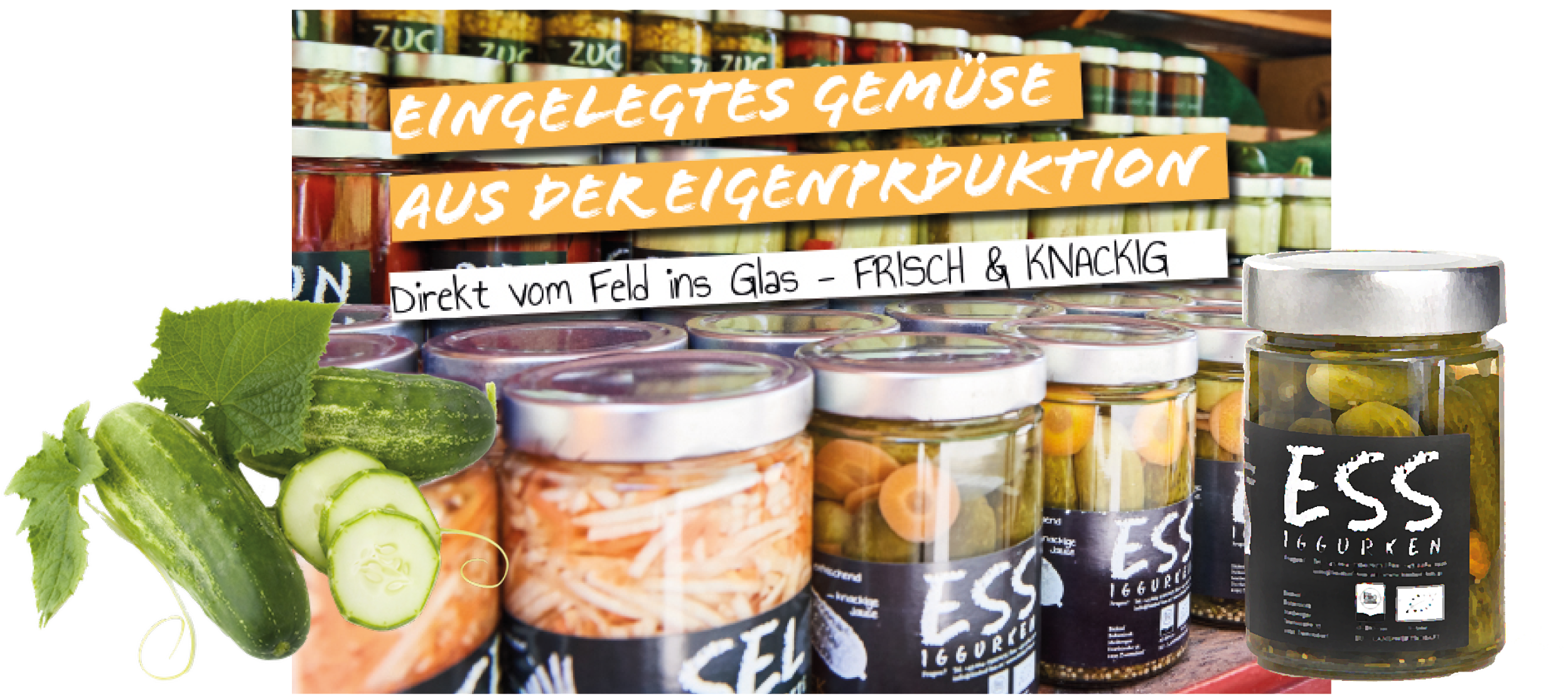 Eingelegtes Gemüse